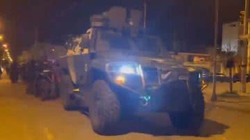 Tanque de guerra nas ruas do Equador - Divulgação/vídeo/X