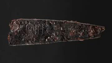 Faca de ferro encontrada na Dinamarca - Divulgação/Museu Odense