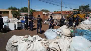 Operação realizada no bairro Verde Parque mobilizou cerca de 40 profissionais - Divulgação/Prefeitura de Araçatuba