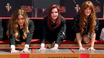 Lisa Marie, Priscilla Presley e Riley Keough - Getty Images