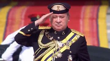 O rei Ibrahim Iskandar - Divulgação/vídeo/Bloomberg Television