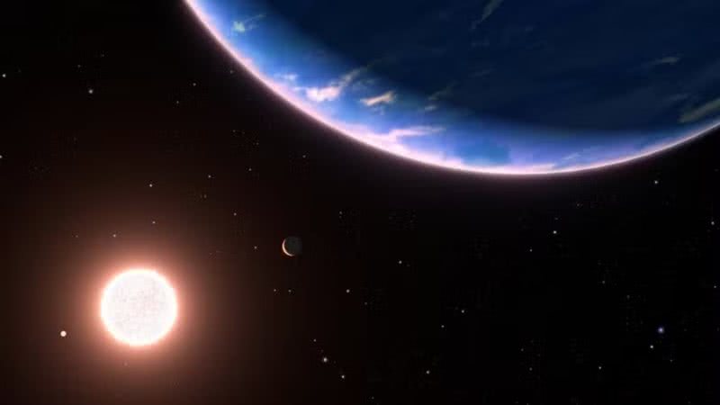 Concepção artística do exoplaneta GJ 9827d - Reprodução / NASA