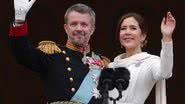 O rei Frederik X e a rainha Mary - Getty Images