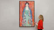 "Retrato da Senhorita Lieser”, de Gustav Klimt - Reprodução/Instagram/@auktionshausimkinsky