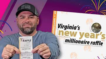 Vencedor da loteria - Divulgação/VirginiaLottery