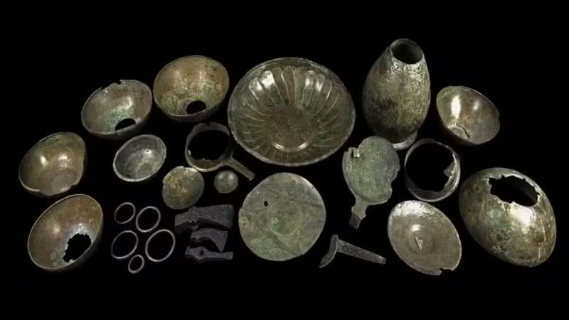 Tesouro encontrado no século 19 - Reprodução / Museu de Yorkshire