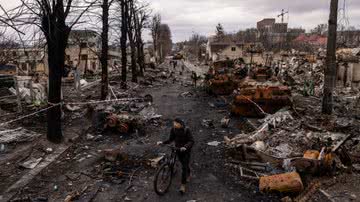 Registro da Guerra da Ucrânia - Getty Images