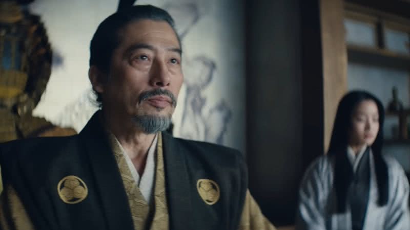 Hiroyuki Sanada como Lorde Toranaga em ‘Xógum: A Gloriosa Saga do Japão’ - Reprodução/Vídeo/YouTube/FX Networks