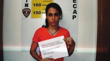 Anna Carolina Jatobá após a prisão - Departamento de Polícia Judiciária da Capital/Polícia Civil SP
