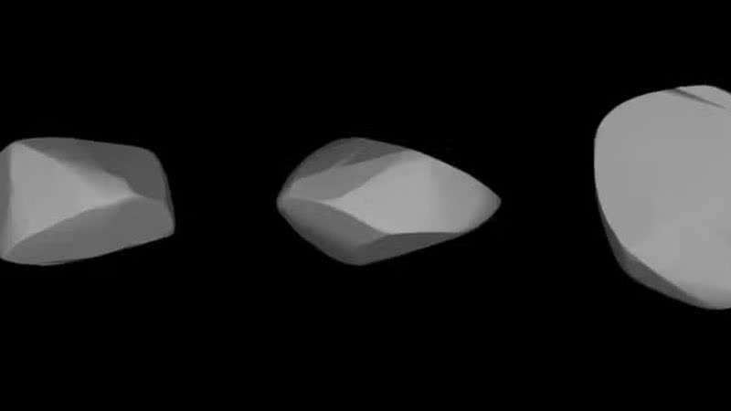 Representação 3D do asteroide Massalia - Reprodução / Astronomical Institute of the Charles University