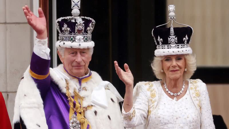 O rei Charles III e a rainha Camilla - Getty Images