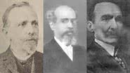 Montagem mostrando alguns dos pioneiros do espiritismo - Divulgação