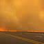 Imagem mostrando incêndios florestais no Texas