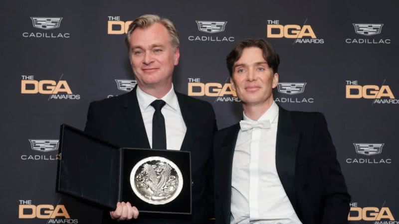 Christopher Nolan e Cillian Murphy, respectivamente - Getty Images