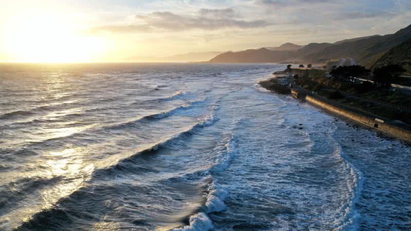 Costa dos EUA banhada por oceano Pacífico - Getty Images