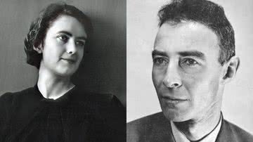 A jovem Jean Tatlock (esq.) e o físico J. Robert Oppenheimer (dir.) - Wikimedia Commons, sob licença Creative Commons