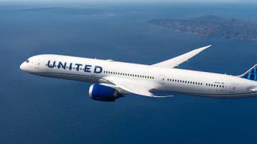 Imagem meramente ilustrativa de aeronave da United Airlines - Divulgação/ United Airlines