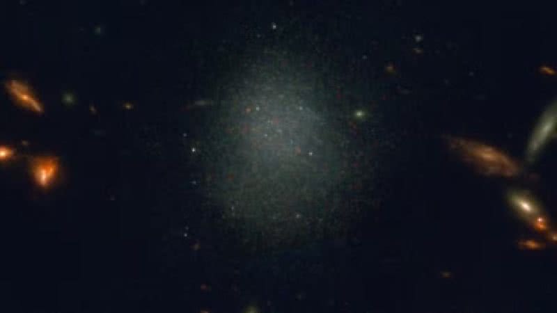 Galáxia que não deveria existir encontrada pelo Telescópio James Webb - Reprodução / NASA