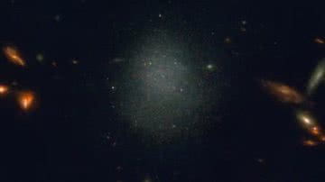 Galáxia que não deveria existir encontrada pelo Telescópio James Webb - Reprodução / NASA