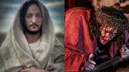 Allan Souza Lima como Jesus em 'Paixão de Cristo' - Reprodução/Instagram/@allansouzalima e @paixaodecristooficial