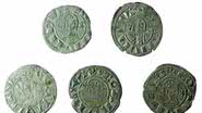 Fotografia de moedas de prata - Divulgação/ British Museum