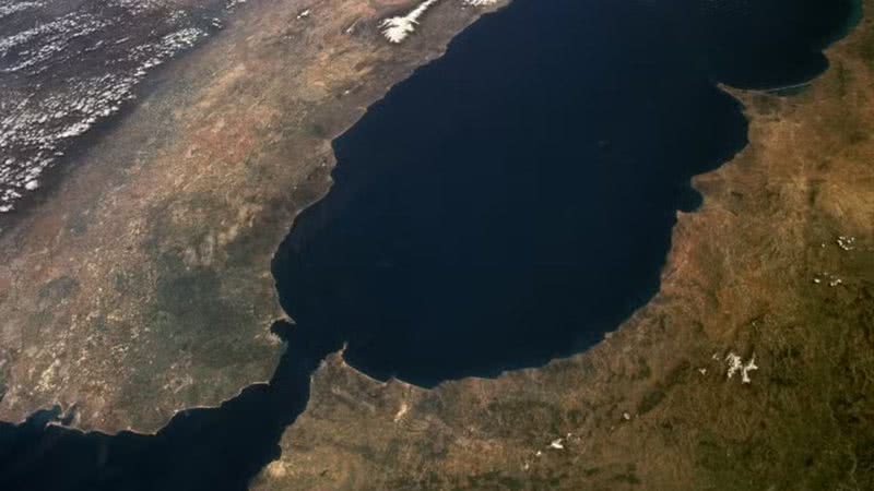 A região de Gibraltar - Wikimedia Commons/NASA