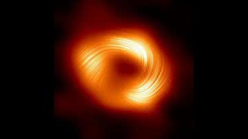 Nova imagem do buraco negro no centro da Via Láctea - Divulgação/EHT Collaboration