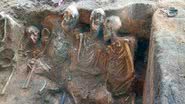 Esqueletos desenterrados em escavações recentes na Alemanha - Divulgação/In Terra Veritas