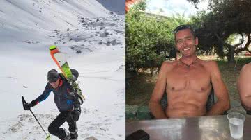 O esquiador italiano que sobreviveu a avalanche - Arquivo pessoal
