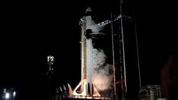 Falcon 9 lançada na noite de segunda, 4 - Reprodução / NASA