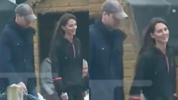 Vídeo mostra Kate Middleton ao lado do príncipe William - Reprodução/Vídeo/X/TMZ