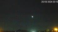 Raro meteoro visto em Santa Maria - Reprodução / Instagram / @impresionante_santa_maria_city