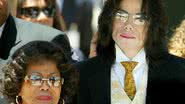Michael Jackson e a mãe, Katherine Jackson - Getty Imagens