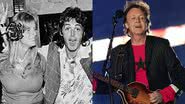 Linda e Paul McCartney em 1976, e o ex-beatle em 2005 - Domínio Público via Wikimedia Commons / Getty Images