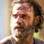 O personagem Rick em The Walking Dead
