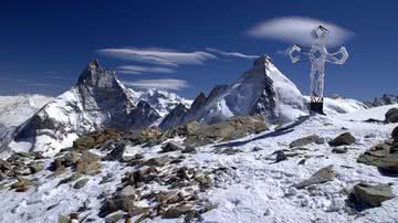 Fotografia tirada na montanha Tête Blanche, na Suíça - Domínio Público via Wikimedia Commons