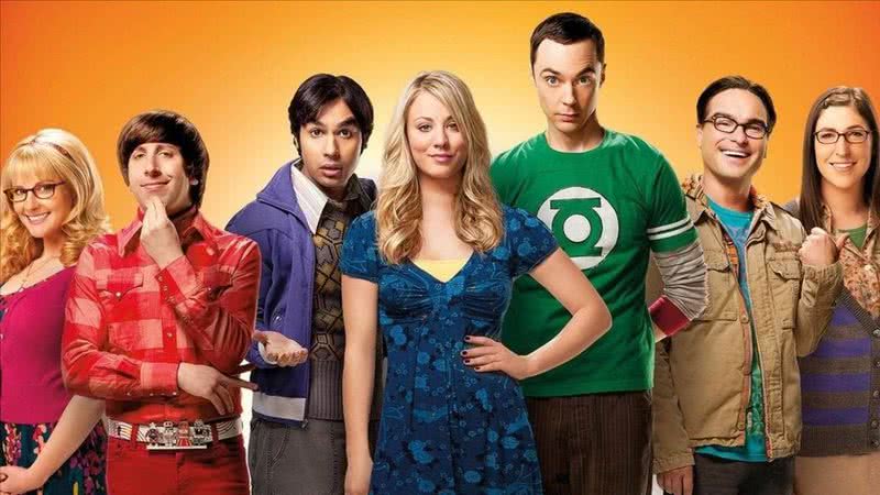 Elenco de "The Big Bang Theory" em pôster - Divulgação / CBS