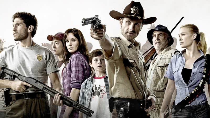 Imagem promocional da série The Walking Dead - Divulgação