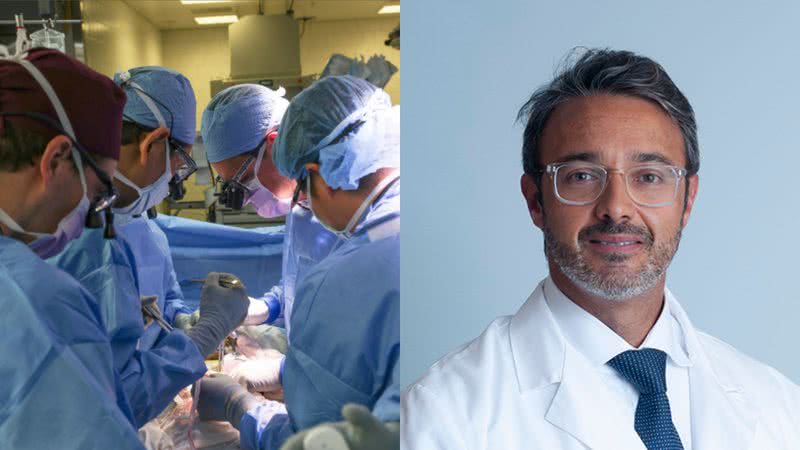 Leonardo Riella, médico brasileiro que liderou o transplante - Reprodução/Redes Sociais/X/@MassGeneralNews