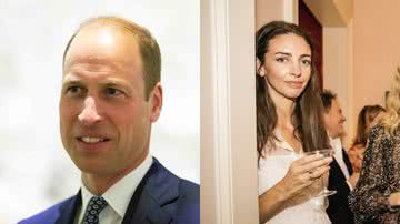 O príncipe William e a marquesa de Cholmondeley - Getty Imagens e reprodução / houghton_hall