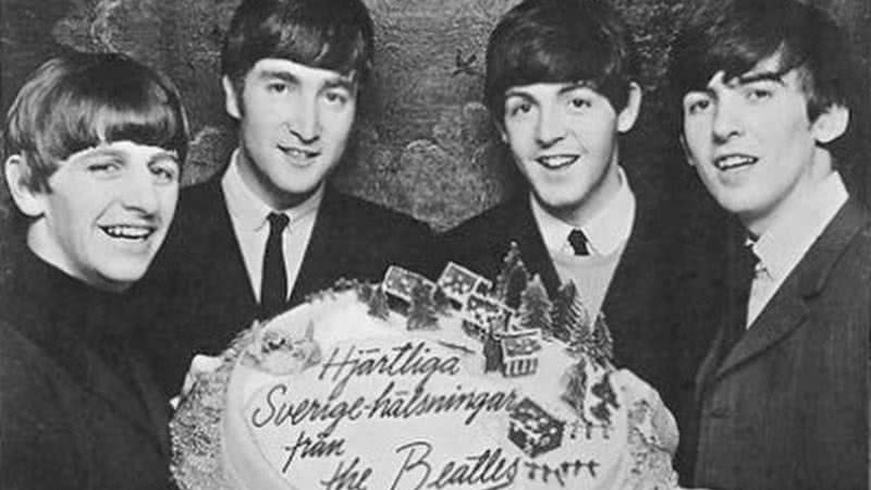 Os Beatles, um dos grupos mais famosos do mundo - Wikimedia Commons, sob licença Creative Commons