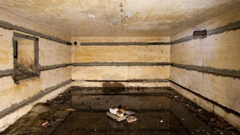 Interior de um dos bunkers - Sam De Decker e Kris Vandevorst/Agência do Patrimônio Imóvel