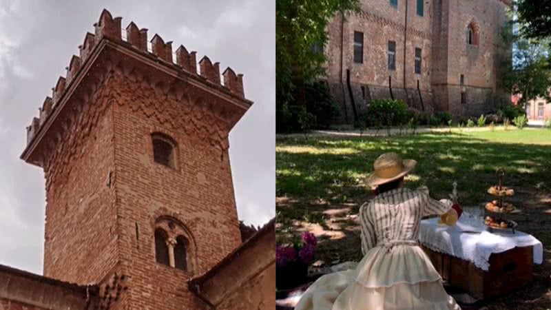 Ludovica e seu castelo medieval - Reprodução/Instagram/thecastlediary