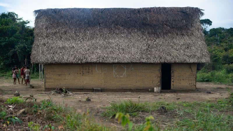 Casa tradicional Yanomami - Getty Images