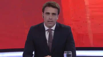 Juan Pedro Aleart durante relato - Reprodução/X/@elTresTV