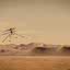 Helicóptero na superfície de Marte