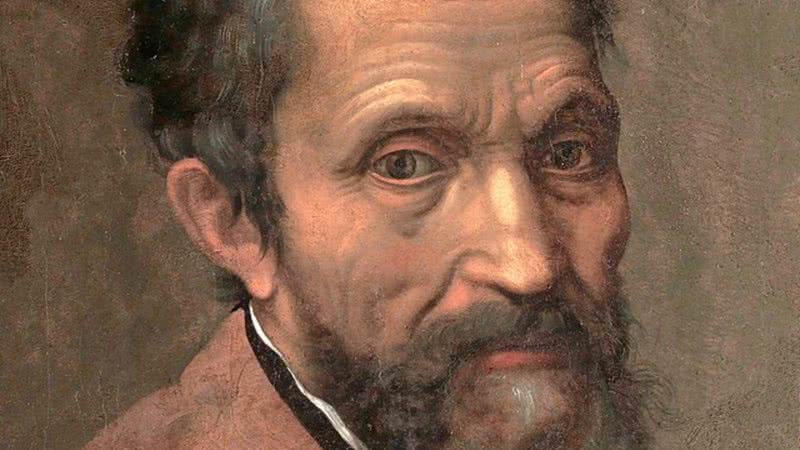 O artista Michelangelo - Domínio público