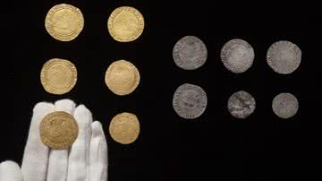 Alguma das moedas encontradas - Divulgação/ZacharyCulpin/BNPS