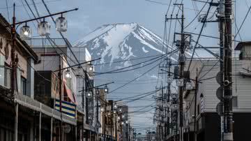Vista do Monte Fuji - Getty Images