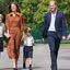 Príncipe William e Kate Middleton, juntos dos filhos George, Charlotte e Louis
